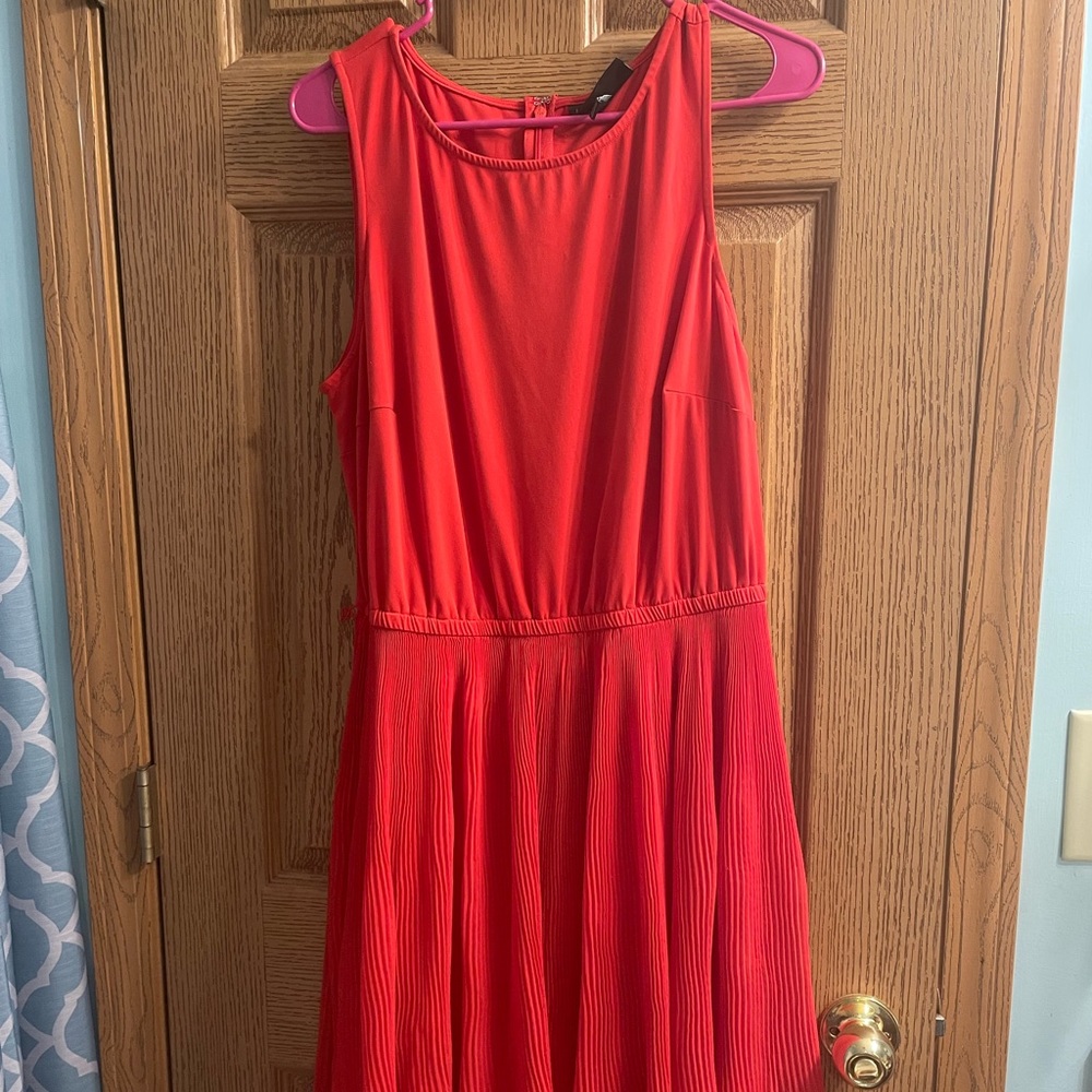 Lane Bryant pleated tank dress 14/16
